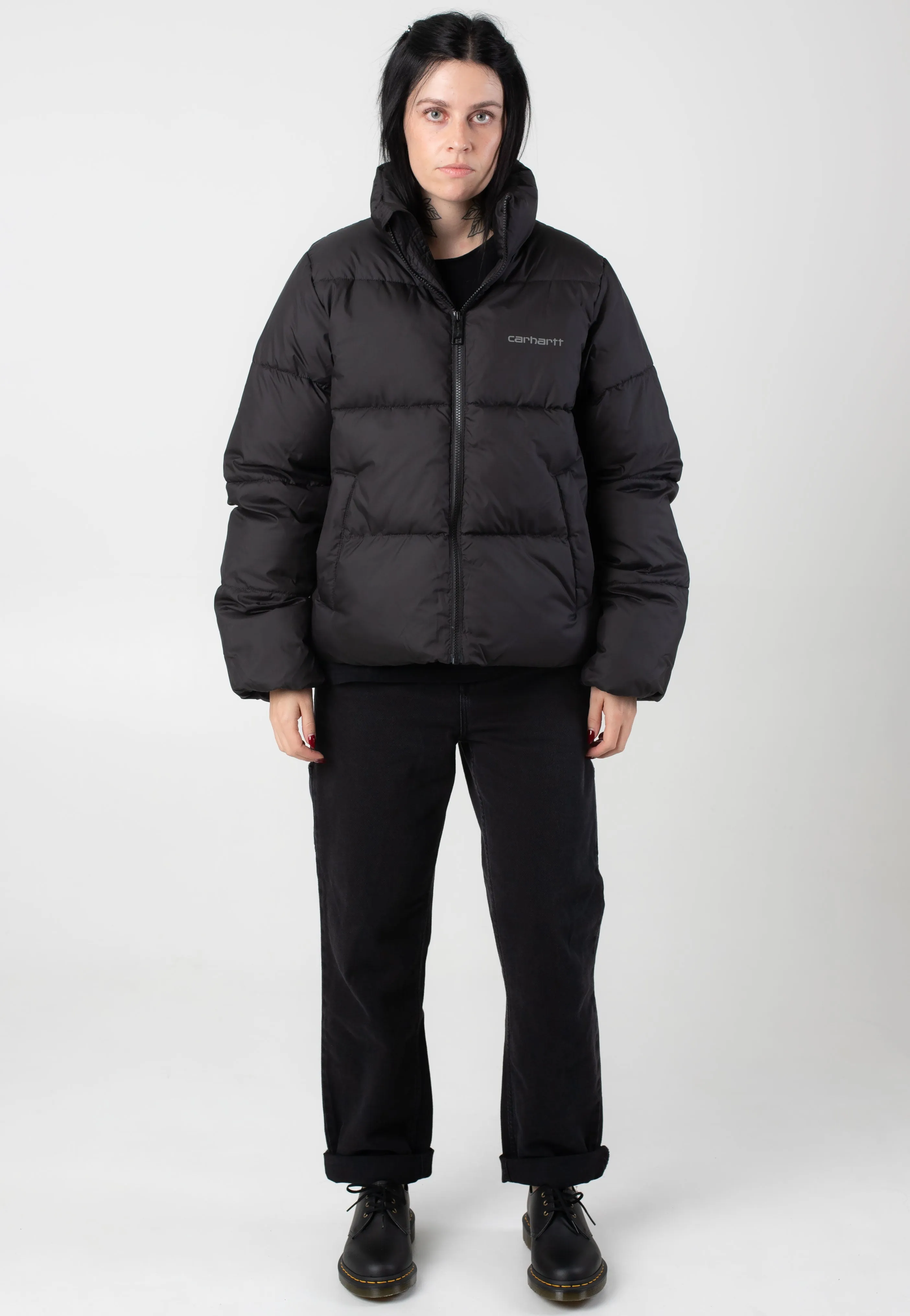Carhartt WIP - W' Springfield Black/Misty Grey - Jacket Carhartt WIP