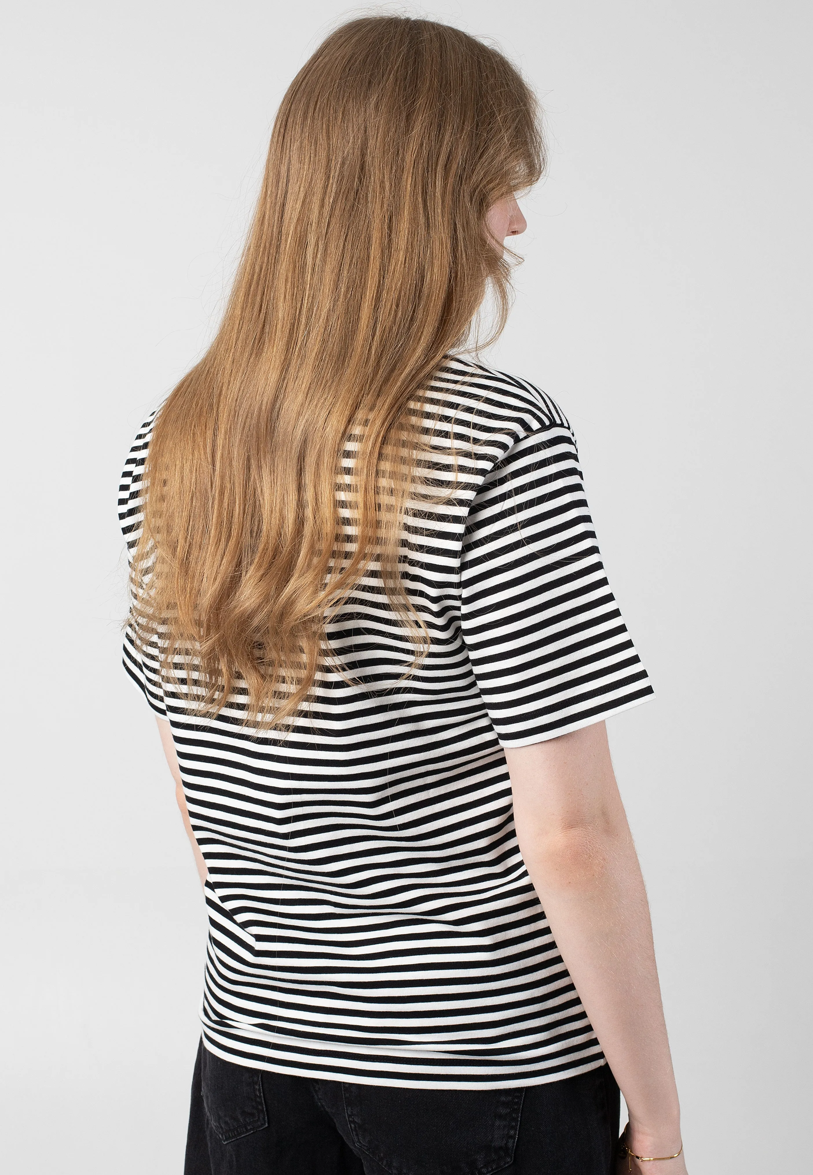 Carhartt WIP - W' Verner Stripe/Black/Wax - T-Shirt Carhartt WIP