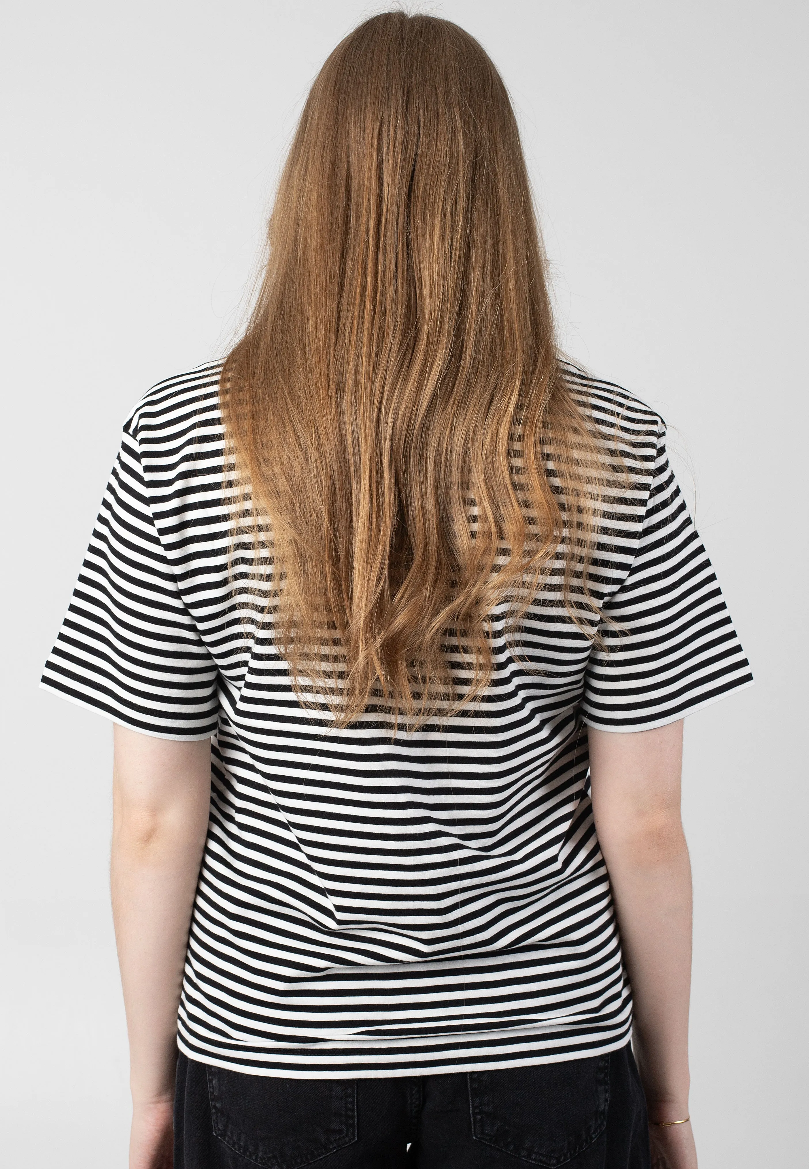 Carhartt WIP - W' Verner Stripe/Black/Wax - T-Shirt Carhartt WIP