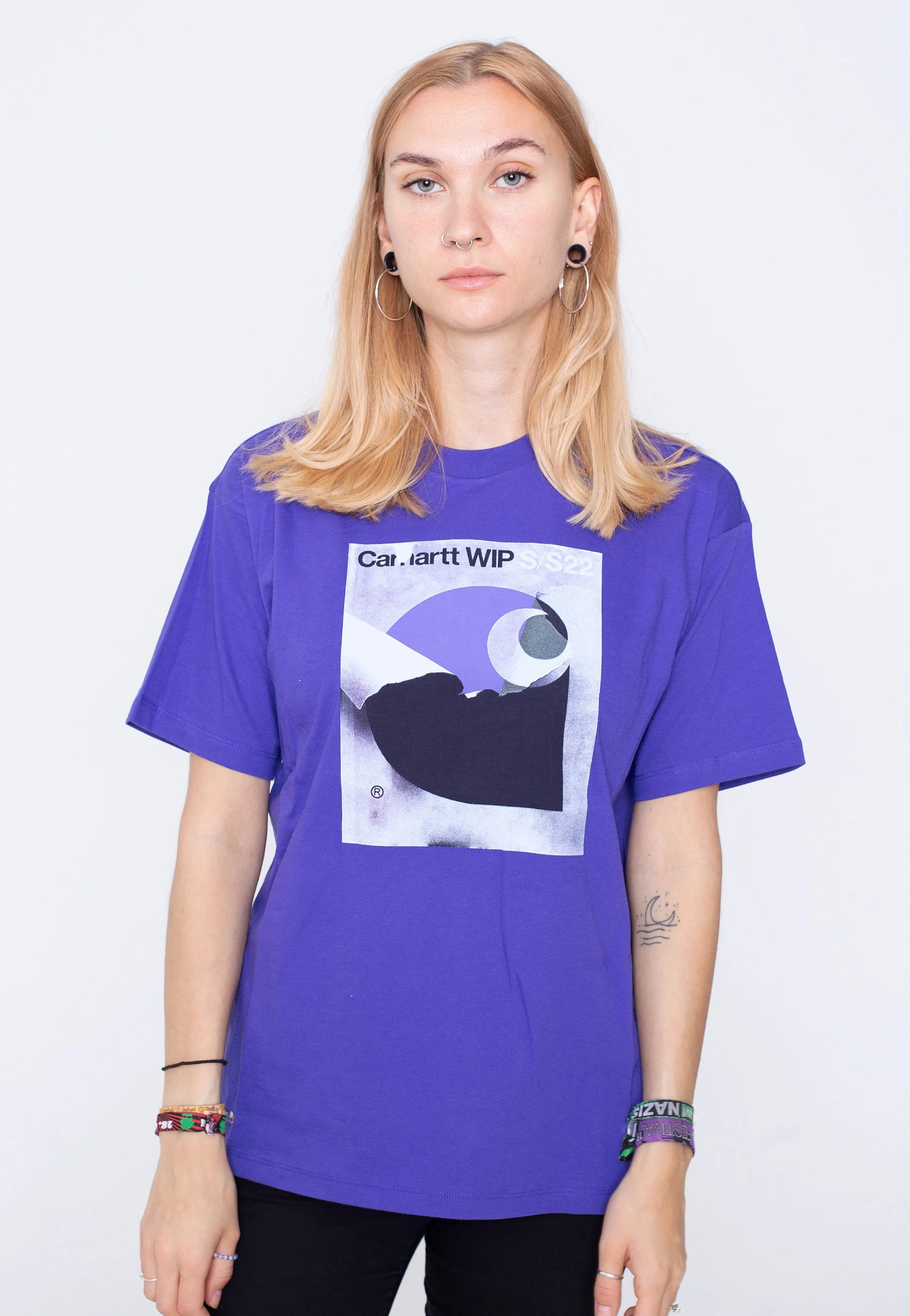 Carhartt WIP - W'Bookcover Razzmic - T-Shirt Carhartt WIP