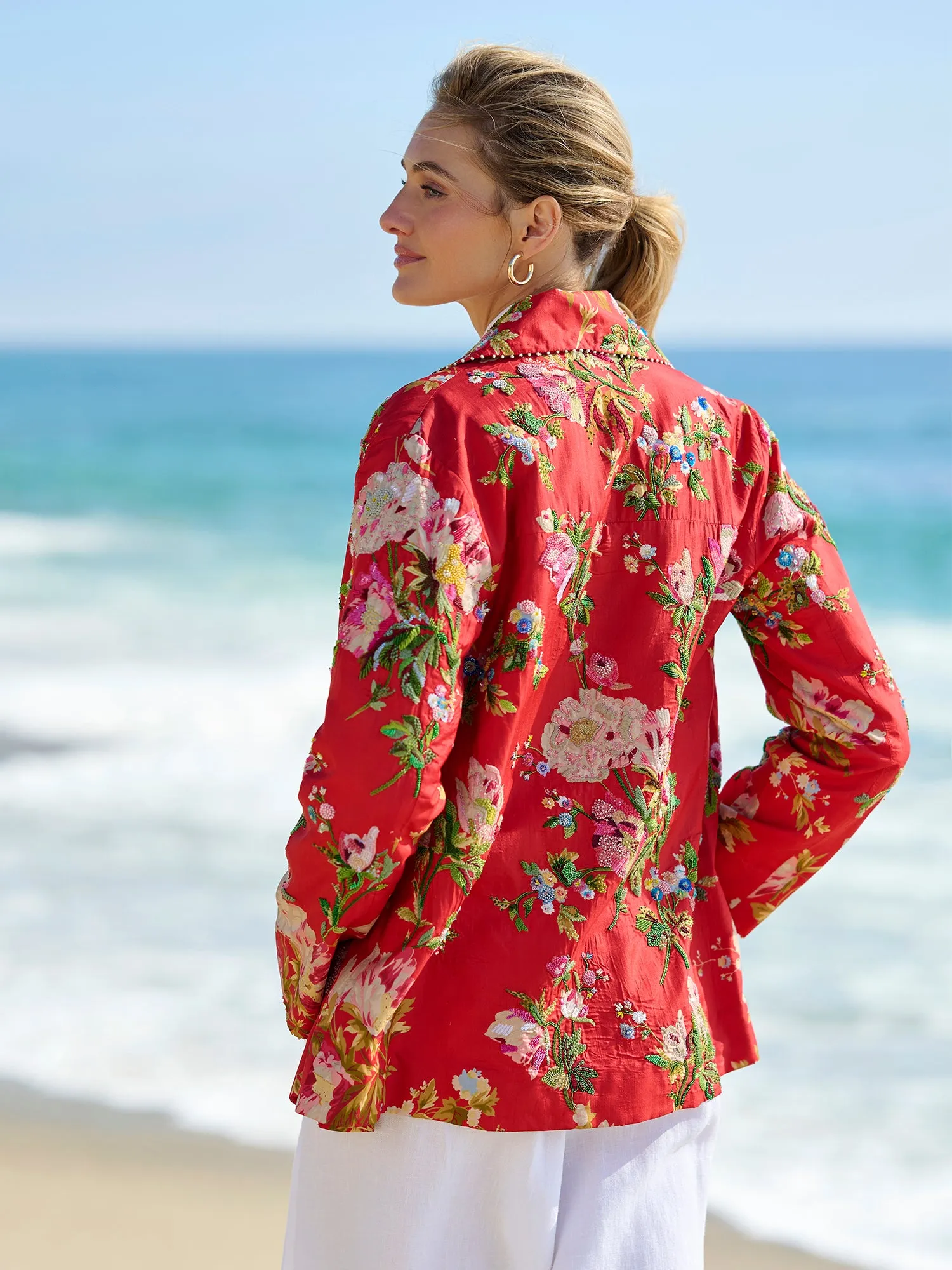 Carissa Rose Silk Jacket