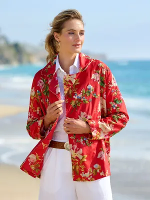 Carissa Rose Silk Jacket