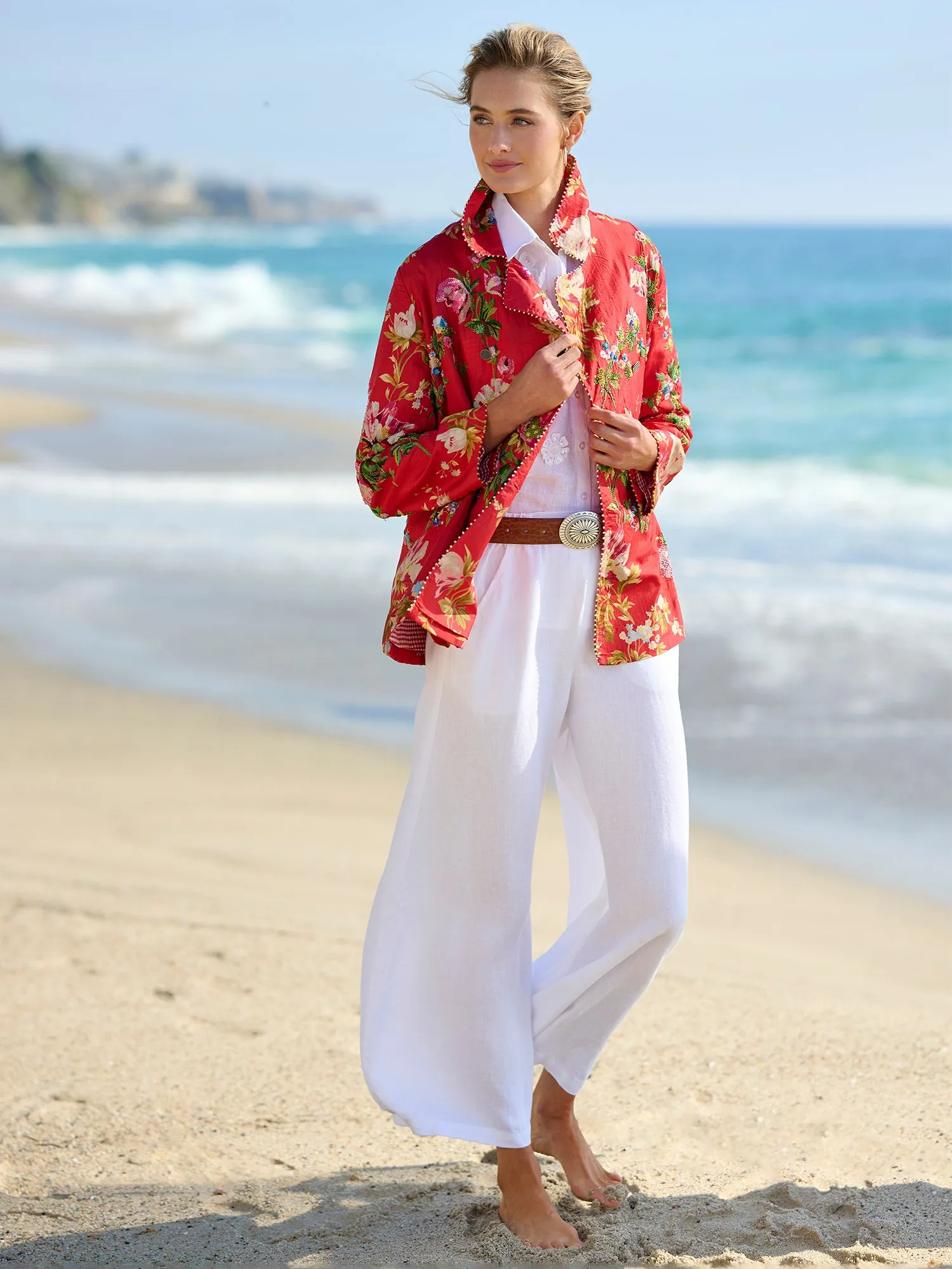 Carissa Rose Silk Jacket
