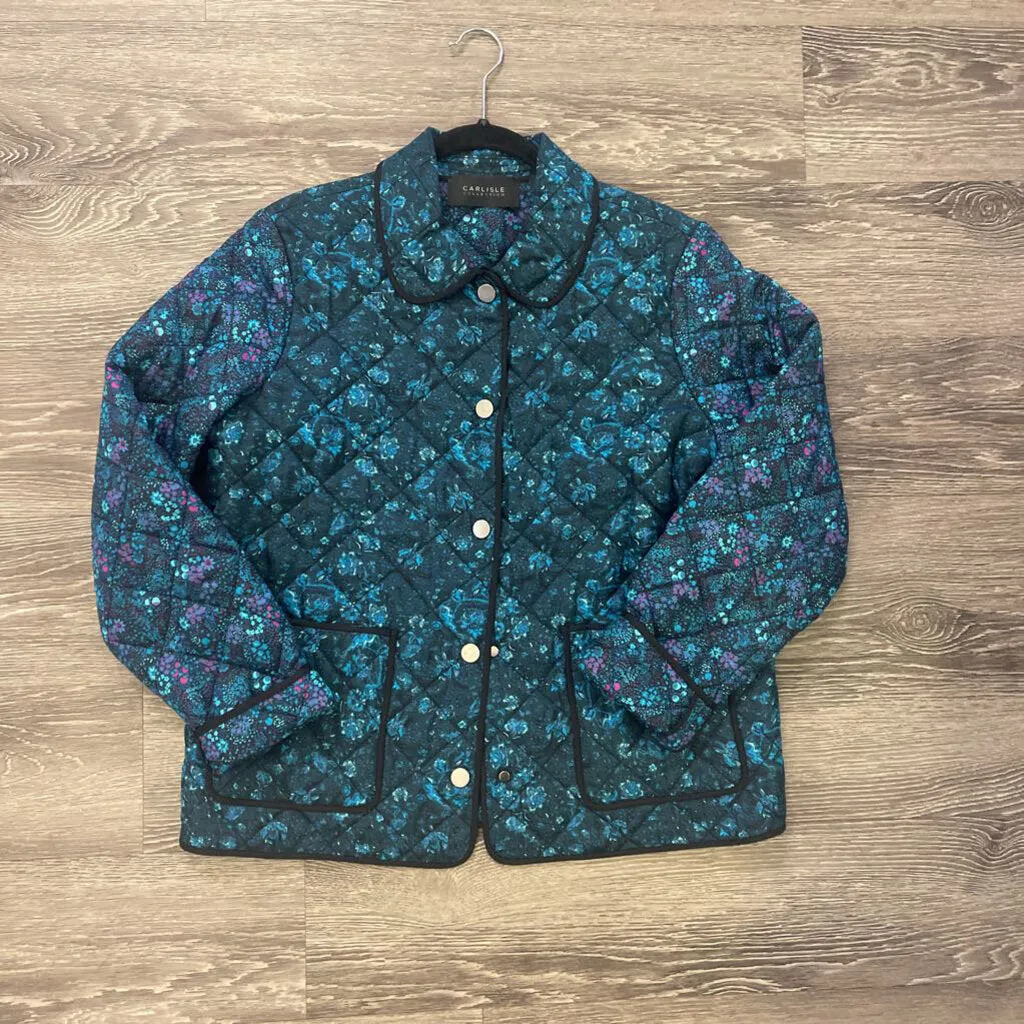 Carlisle Silk Floral Quilted JACKETS 8