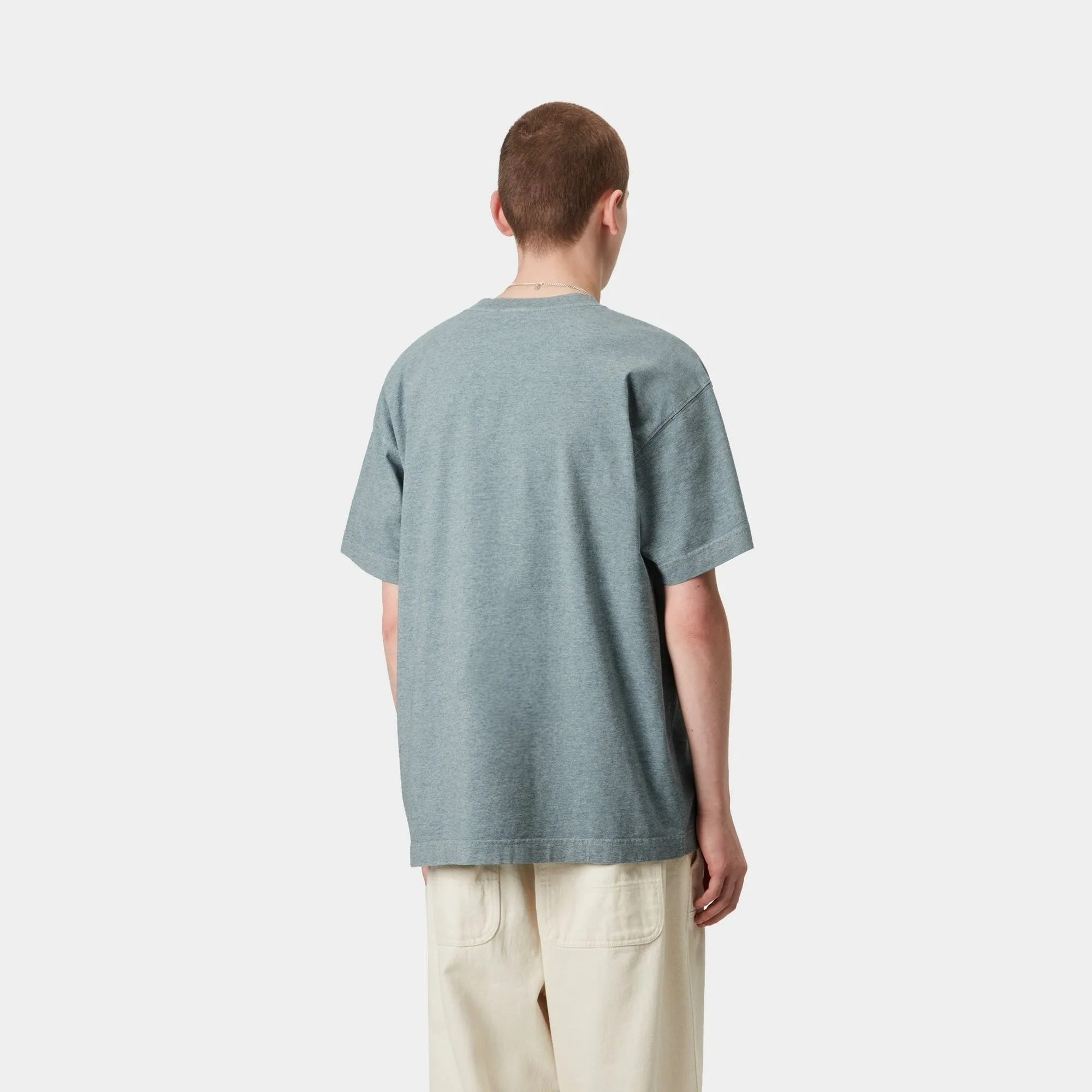 Caspian T-Shirt | Clay Blue Heather Carhartt WIP