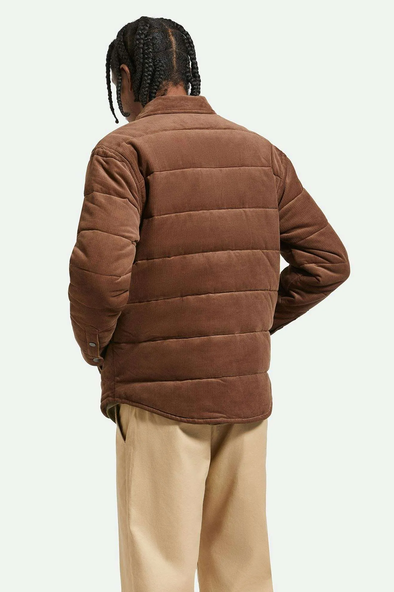 Cass Jacket - Pinecone Brown Cord Brixton