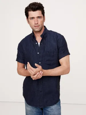 Castelletto Linen Shirt Banana Republic