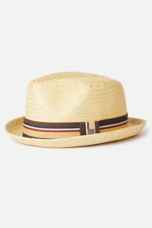 Castor Fedora - Tan Brixton