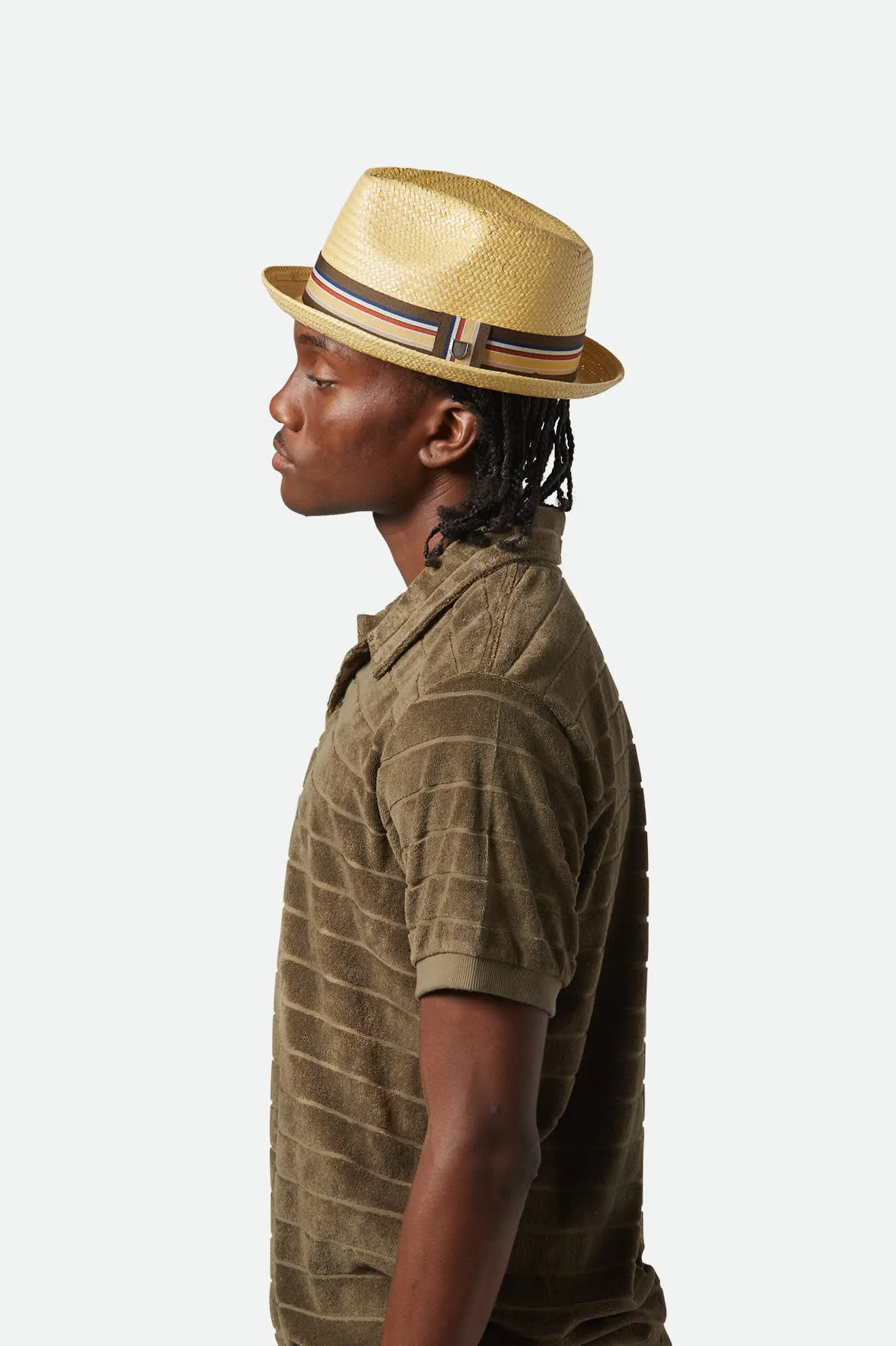 Castor Fedora - Tan Brixton