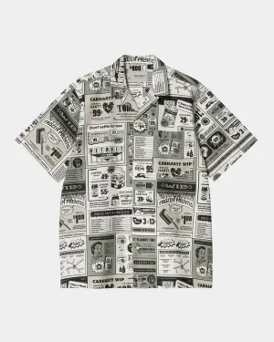 Catalogue Print Shirt | Neutral Carhartt WIP
