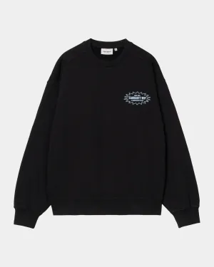 Catalogue Sweatshirt | Black / Bluebird Carhartt WIP