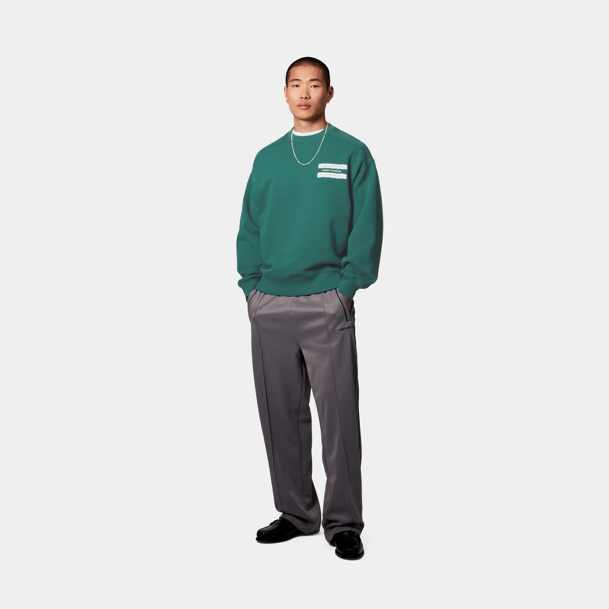 Catalogue Sweatshirt | Rainforest / White Carhartt WIP