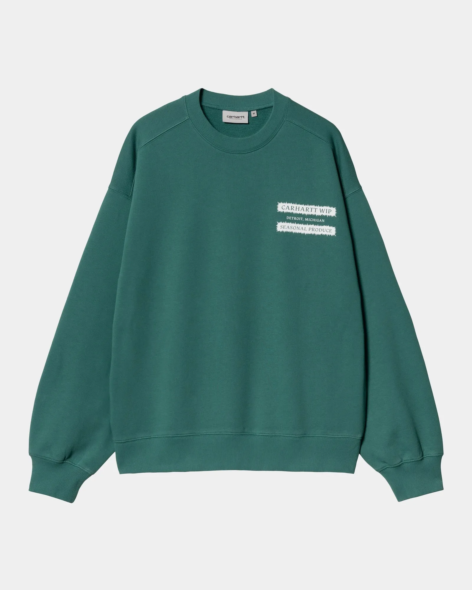 Catalogue Sweatshirt | Rainforest / White Carhartt WIP