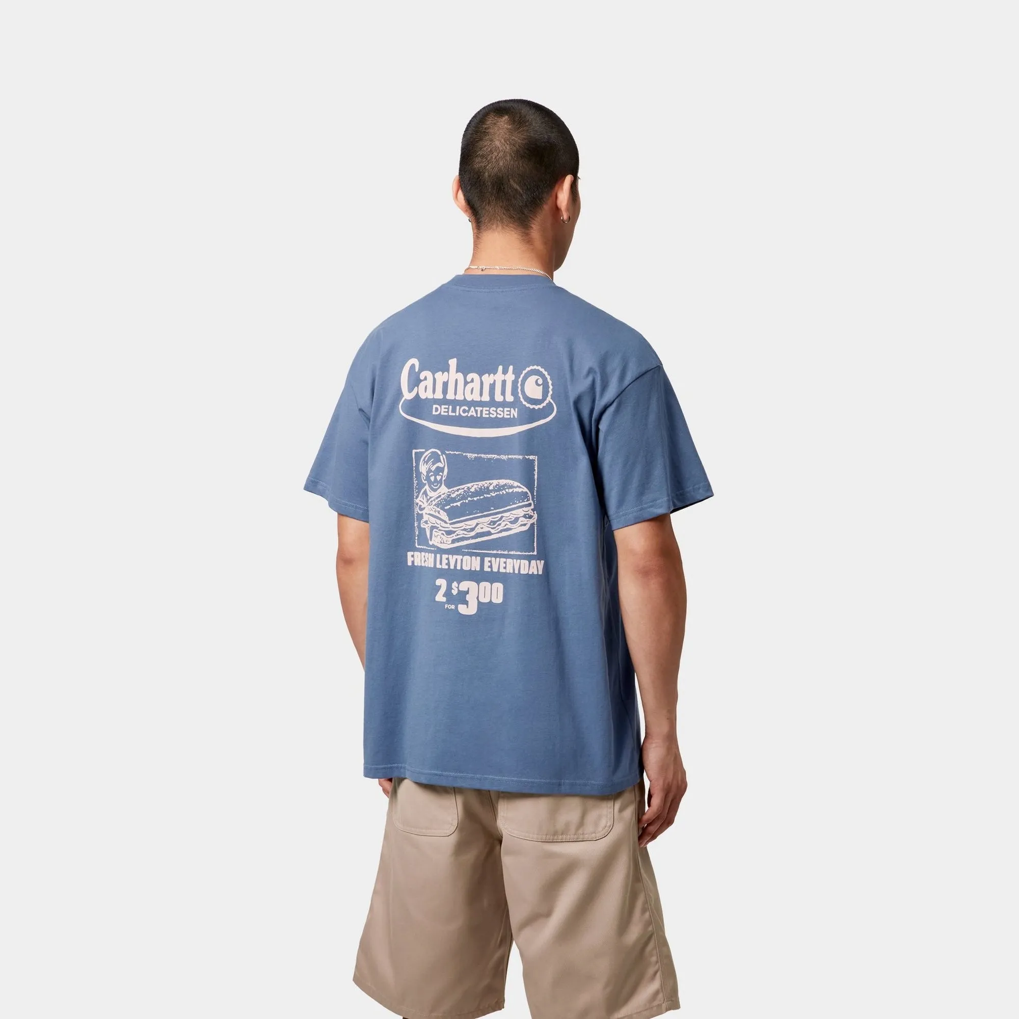 Catalogue T-Shirt | Blue Iris / Air Pink Carhartt WIP