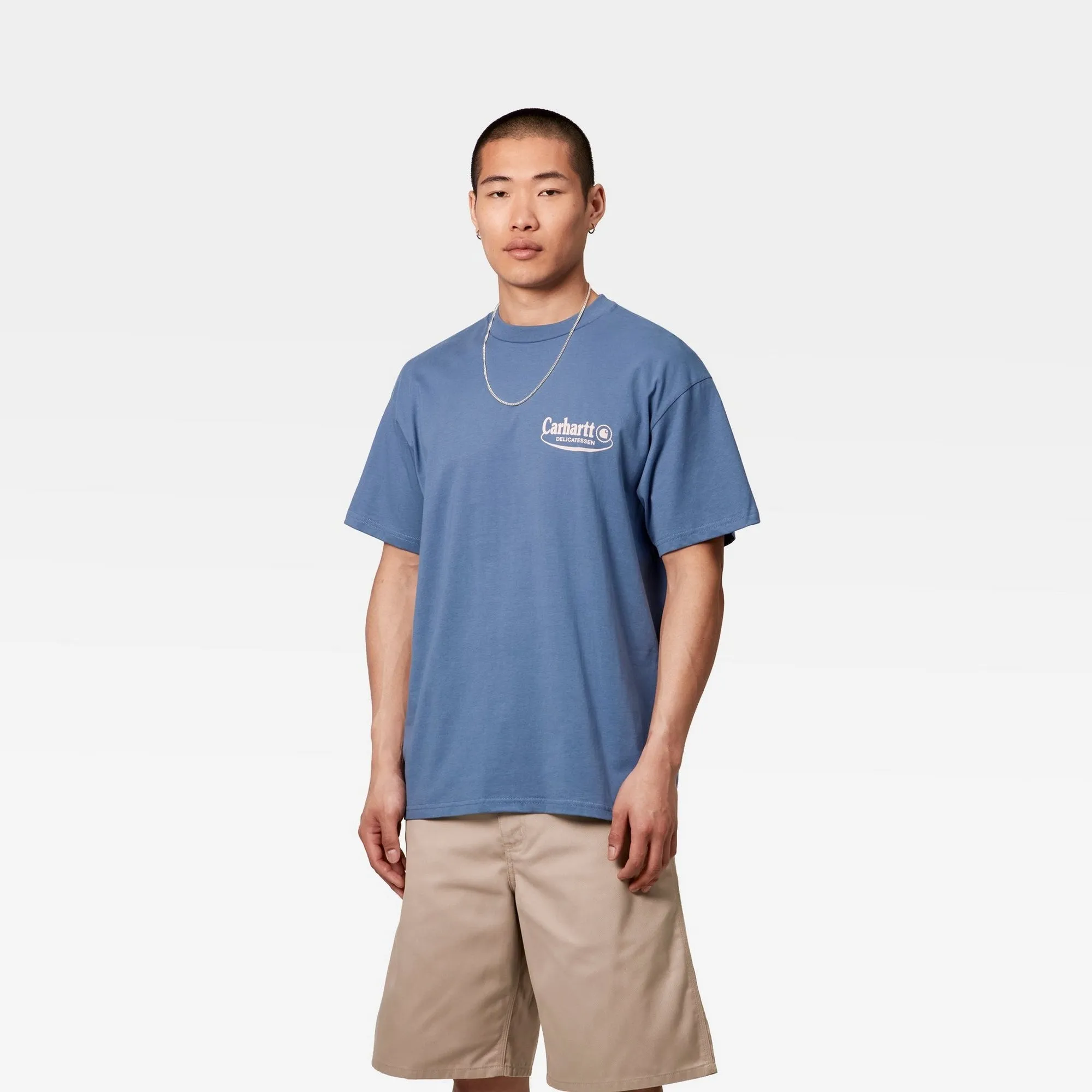 Catalogue T-Shirt | Blue Iris / Air Pink Carhartt WIP