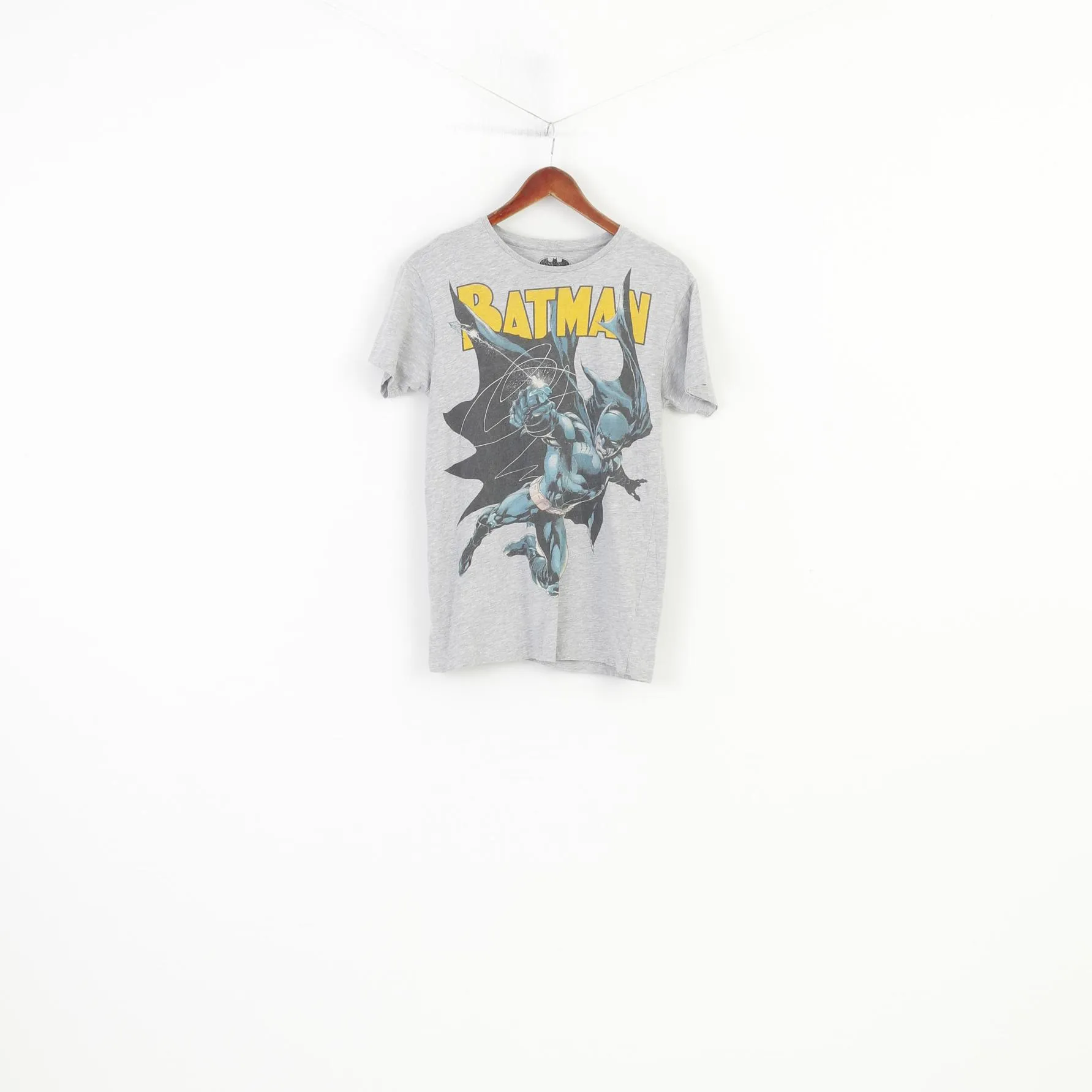 Cedar Wood State Men S T-Shirt Graphic Cotton Grey  Crew Neck Batman Top