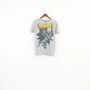 Cedar Wood State Men S T-Shirt Graphic Cotton Grey  Crew Neck Batman Top