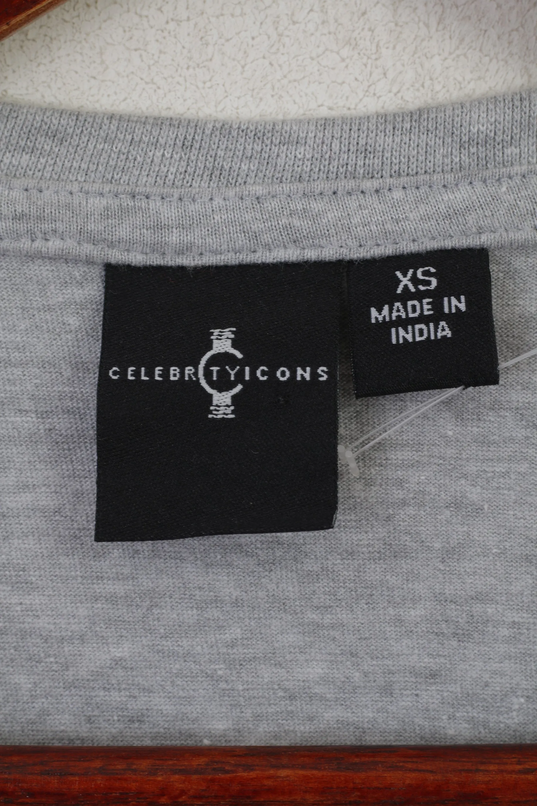 Cedarwood State Men XS Shirt Gray Cotton Muhammad Ali Celebry Icons Top