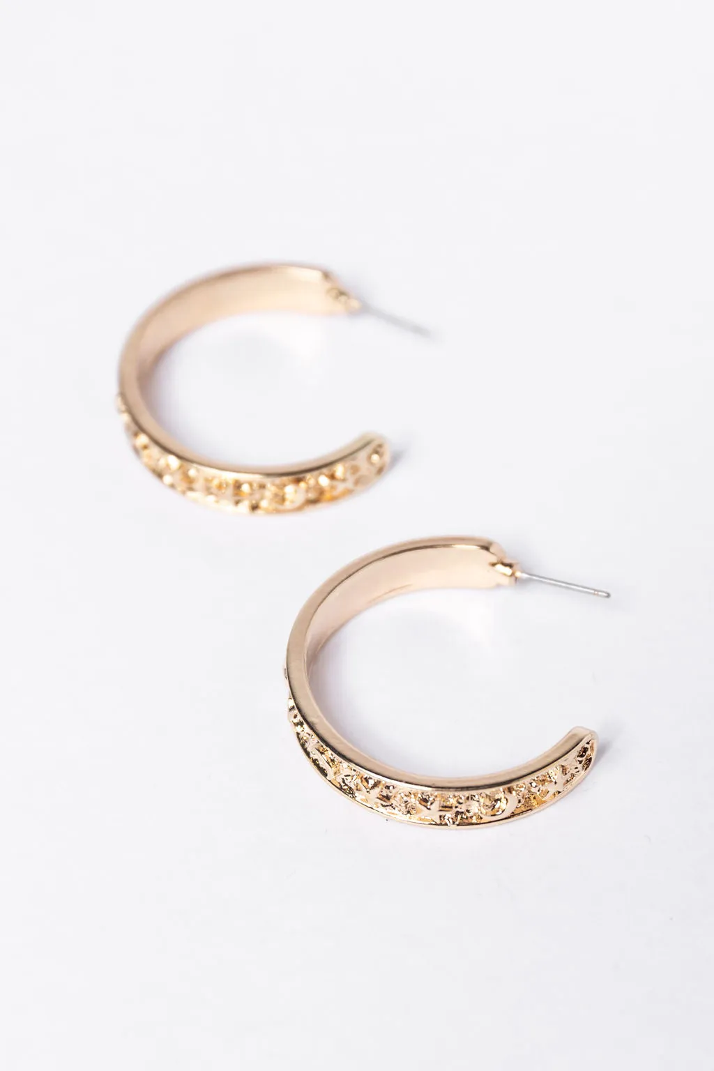 Celestial Gold Hoop Earrings