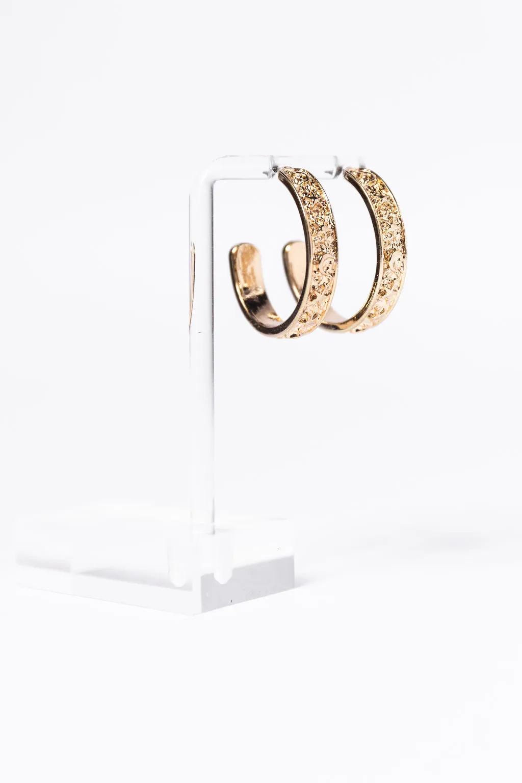 Celestial Gold Hoop Earrings