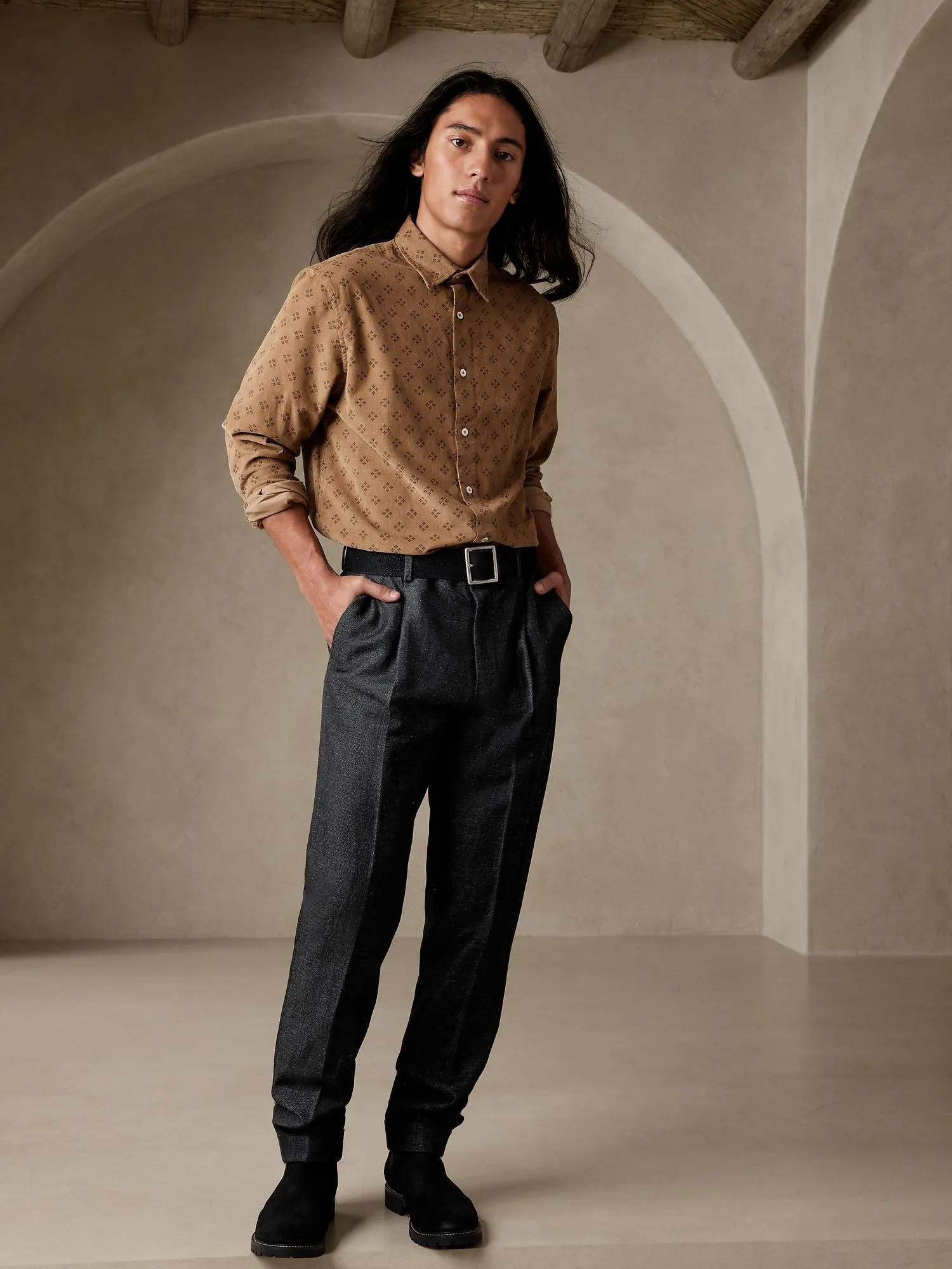Cerro Corduroy Shirt Banana Republic