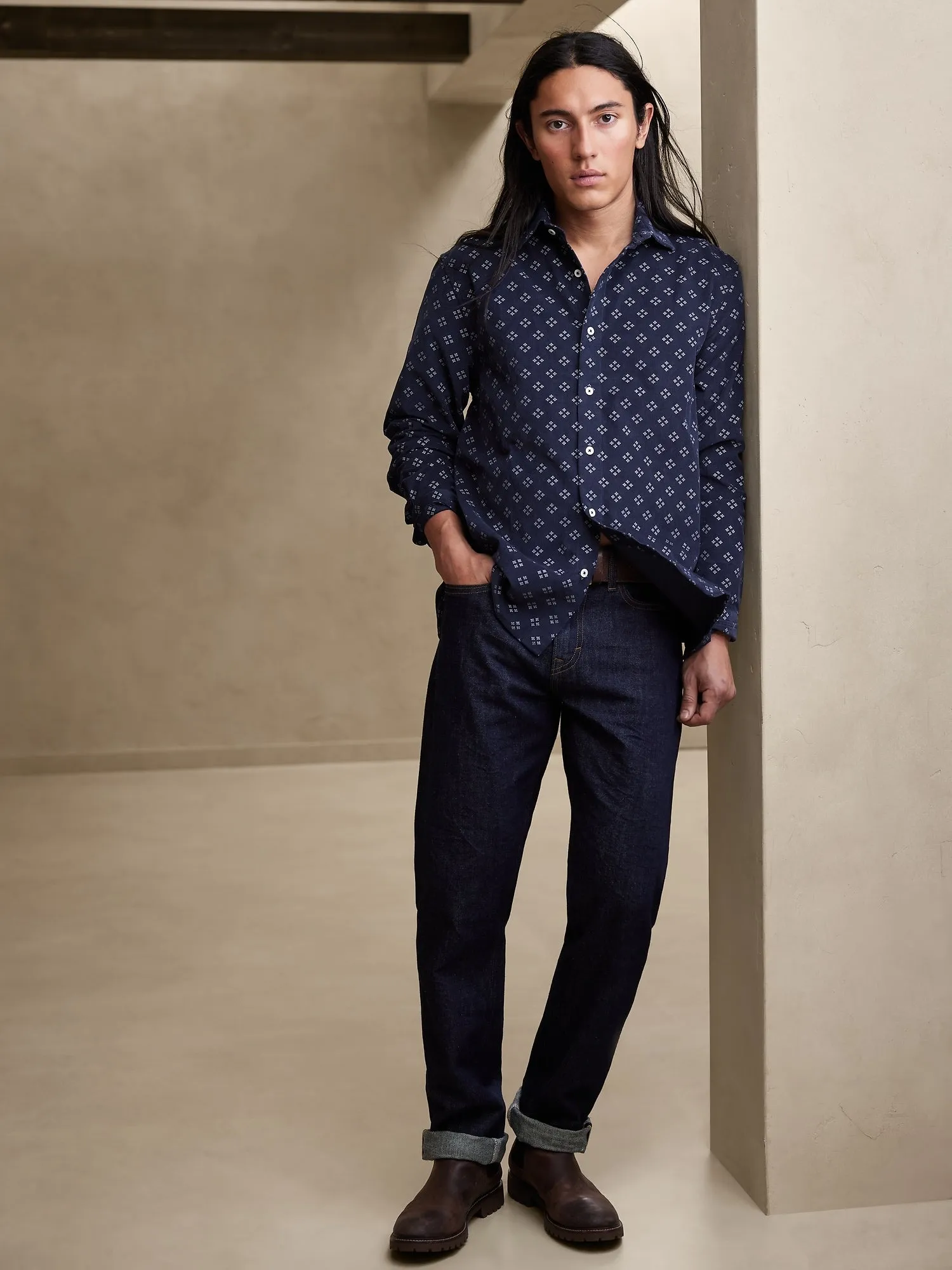 Cerro Corduroy Shirt Banana Republic