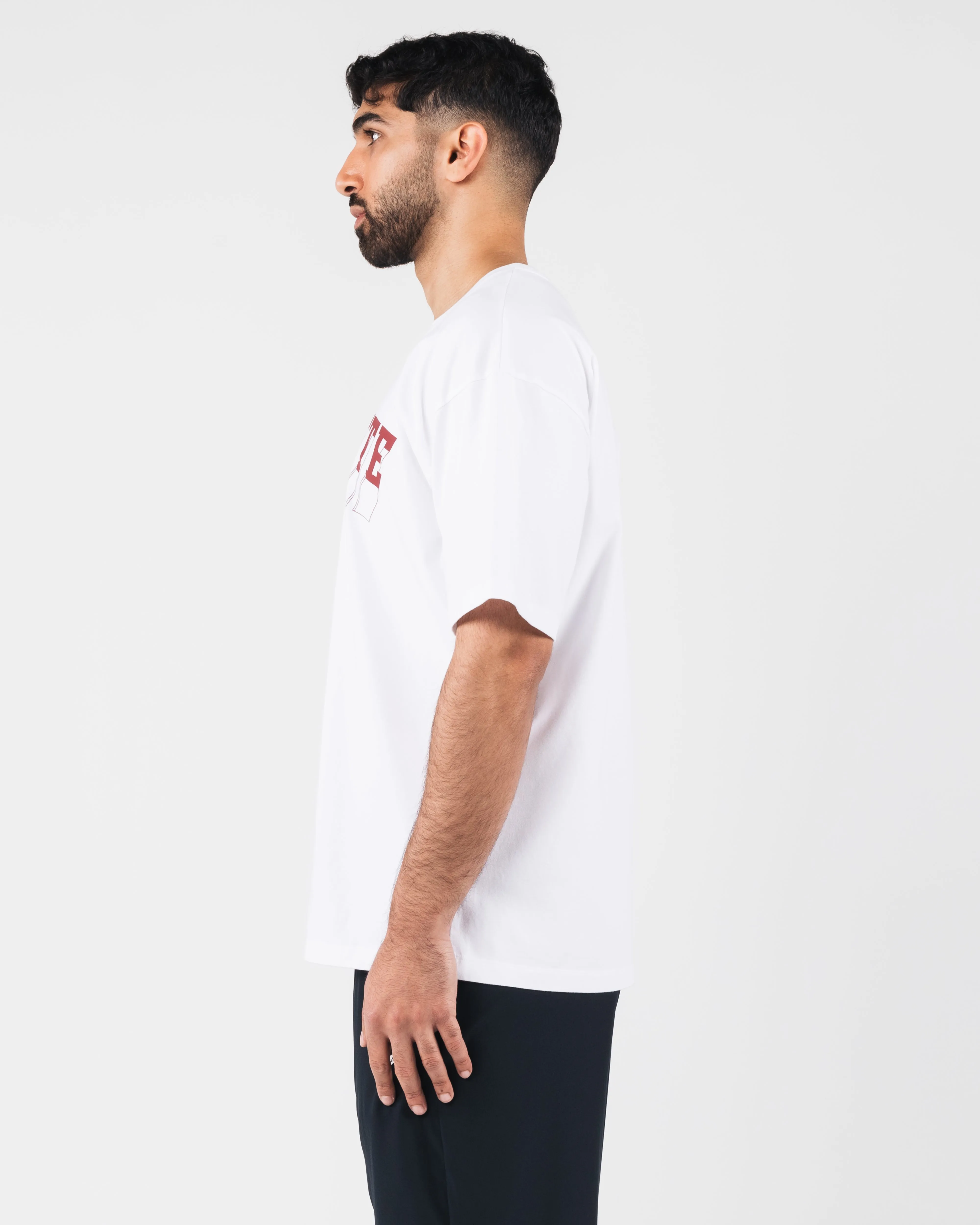 Champion Tee - White Alphalete Athletics
