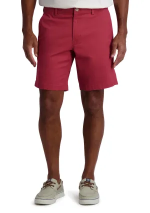 Chap's Men's 9" Flat Front Stretch Twill Short