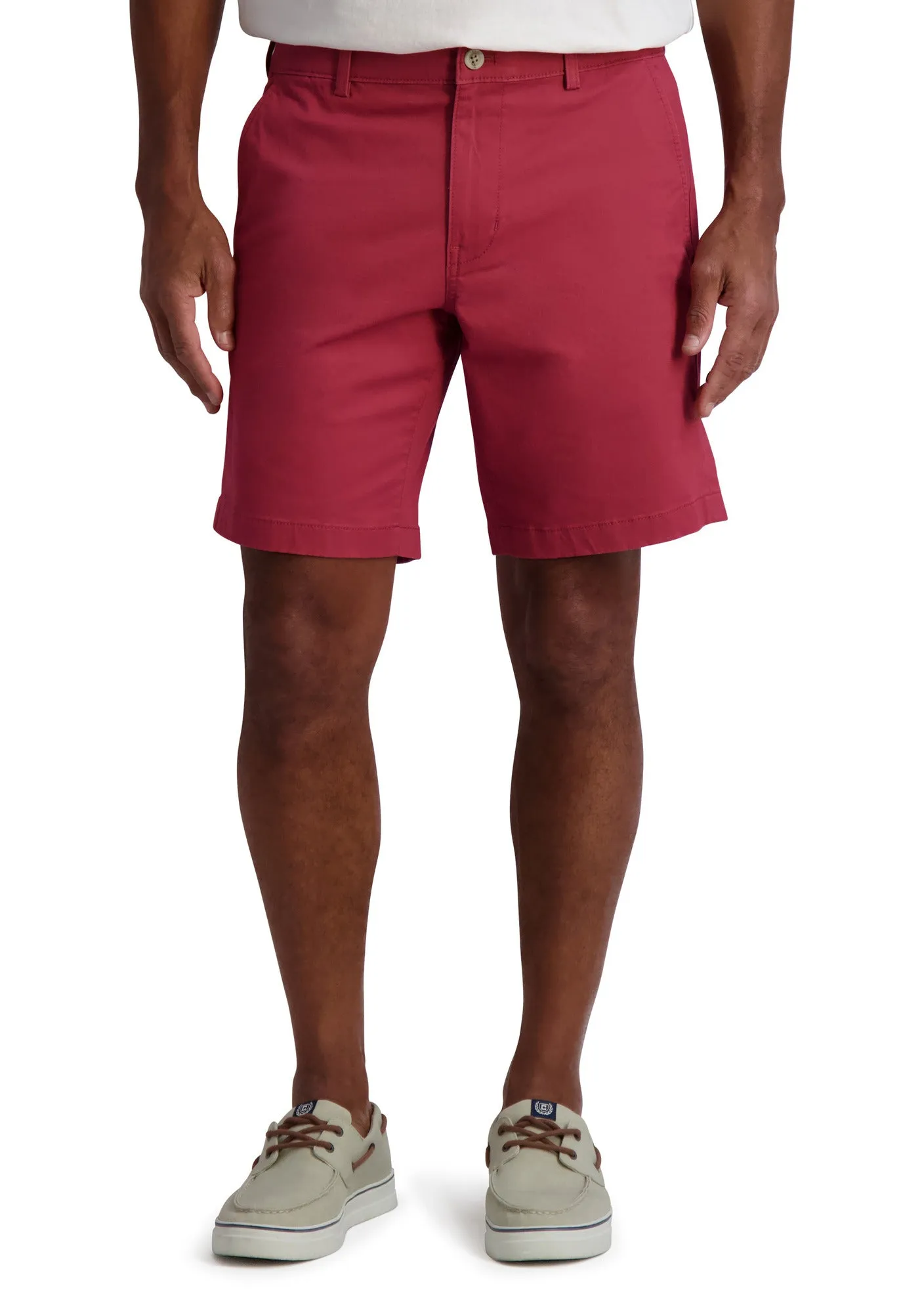 Chap's Men's 9" Flat Front Stretch Twill Short
