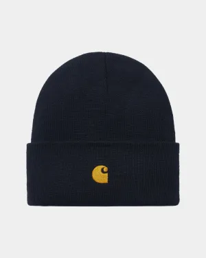 Chase Beanie | Dark Navy Carhartt WIP