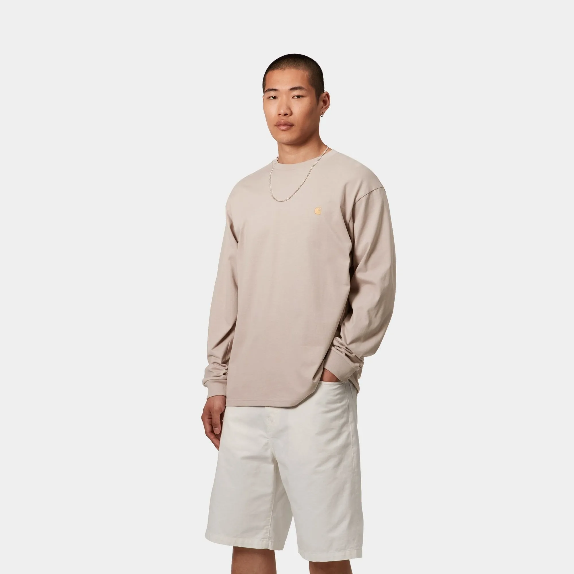 Chase Long Sleeve T-Shirt | Dusky Beige Carhartt WIP