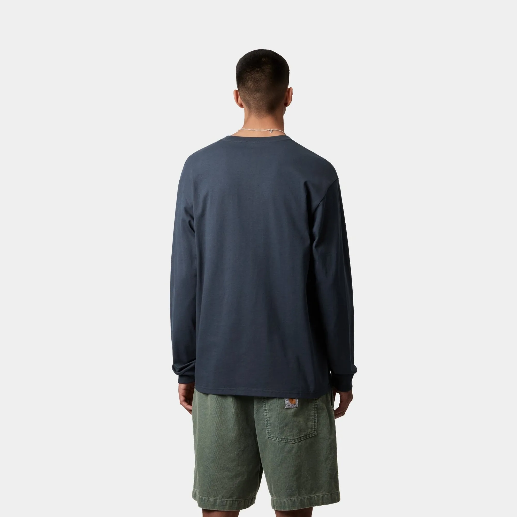 Chase Long Sleeve T-Shirt | Dusky Blue Carhartt WIP