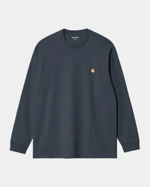 Chase Long Sleeve T-Shirt | Dusky Blue Carhartt WIP