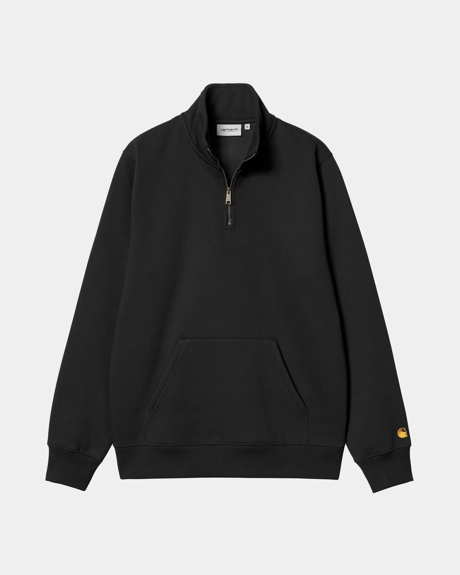 Chase Neck Zip Sweatshirt | Black Carhartt WIP