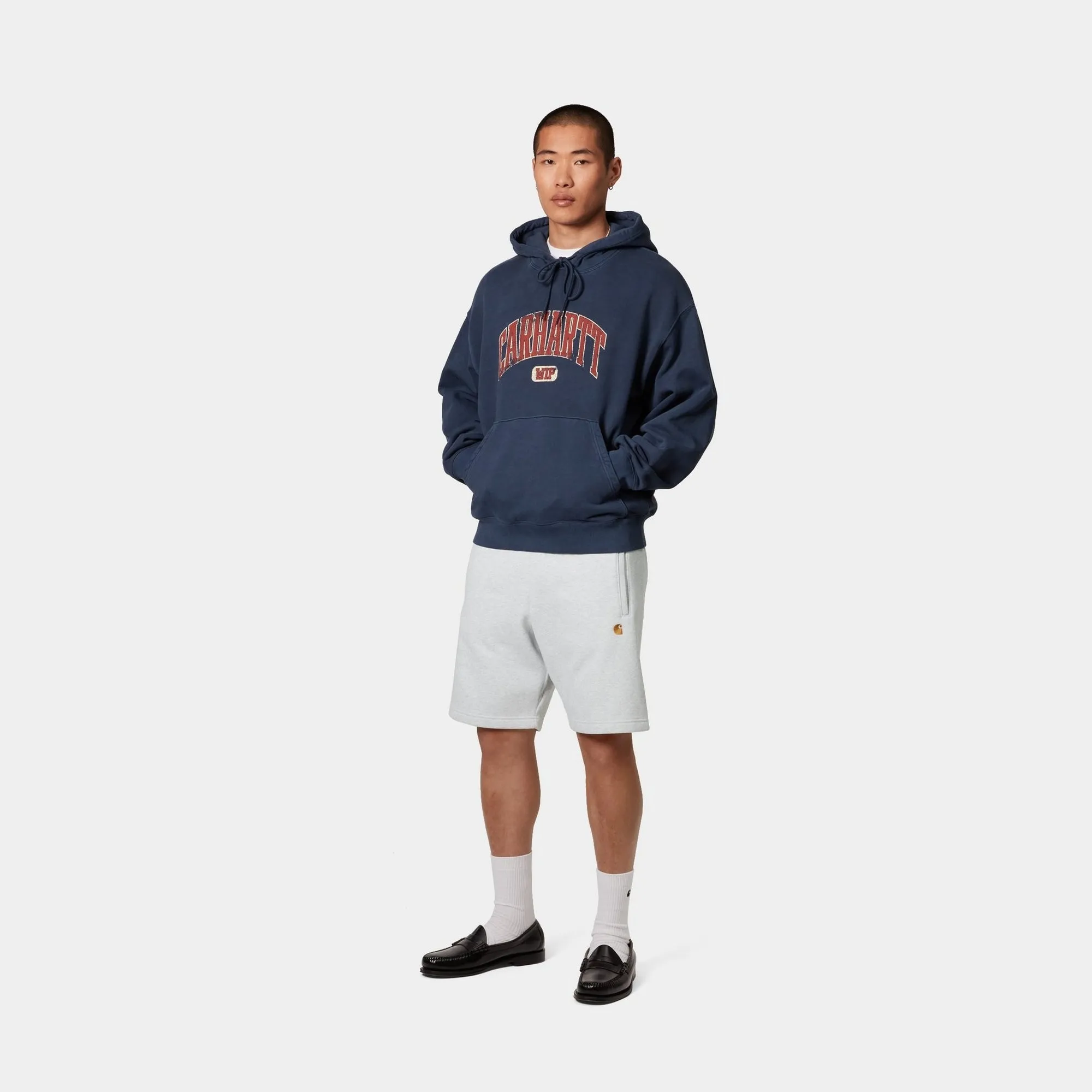 Chase Sweat Short | Ash Heather Carhartt WIP
