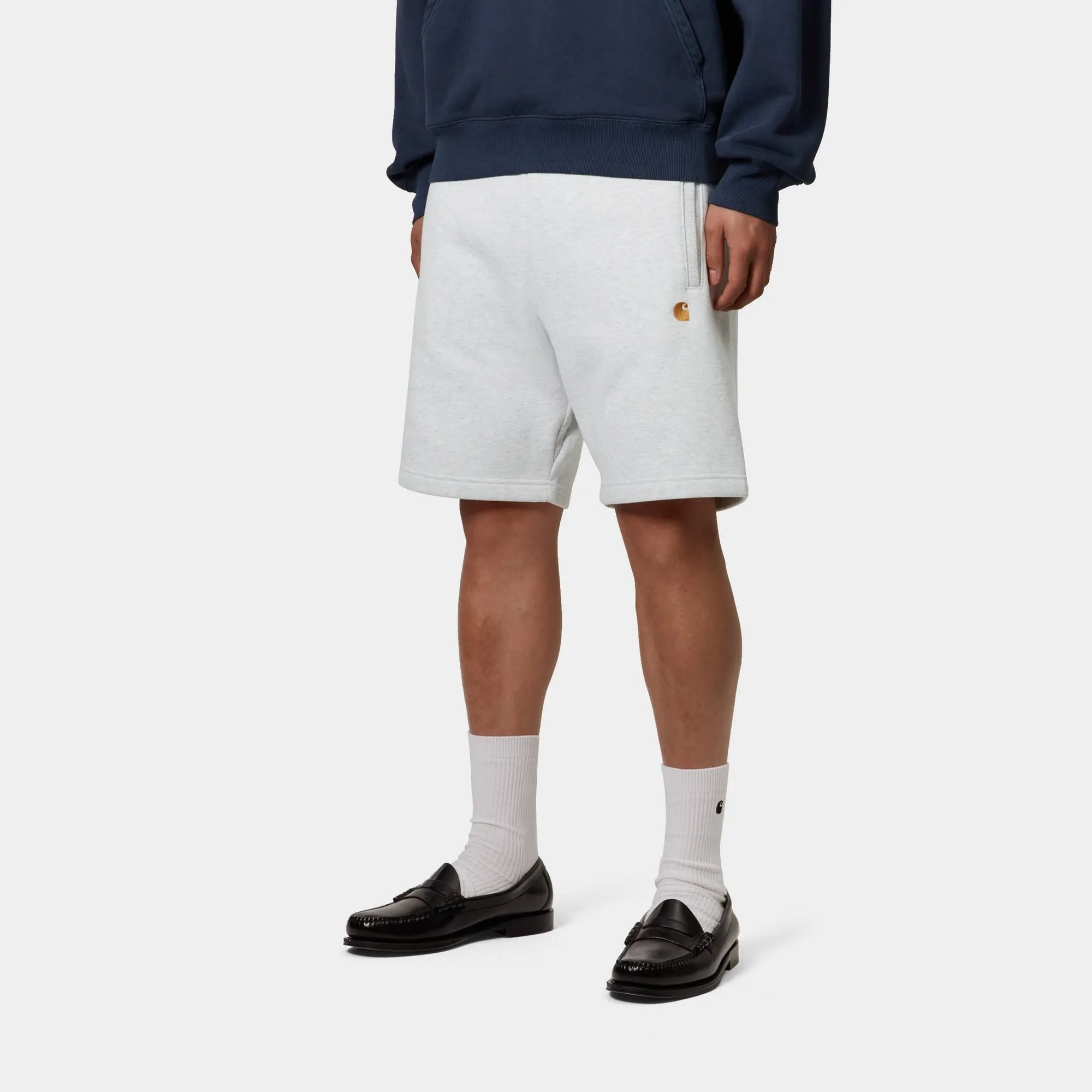 Chase Sweat Short | Ash Heather Carhartt WIP