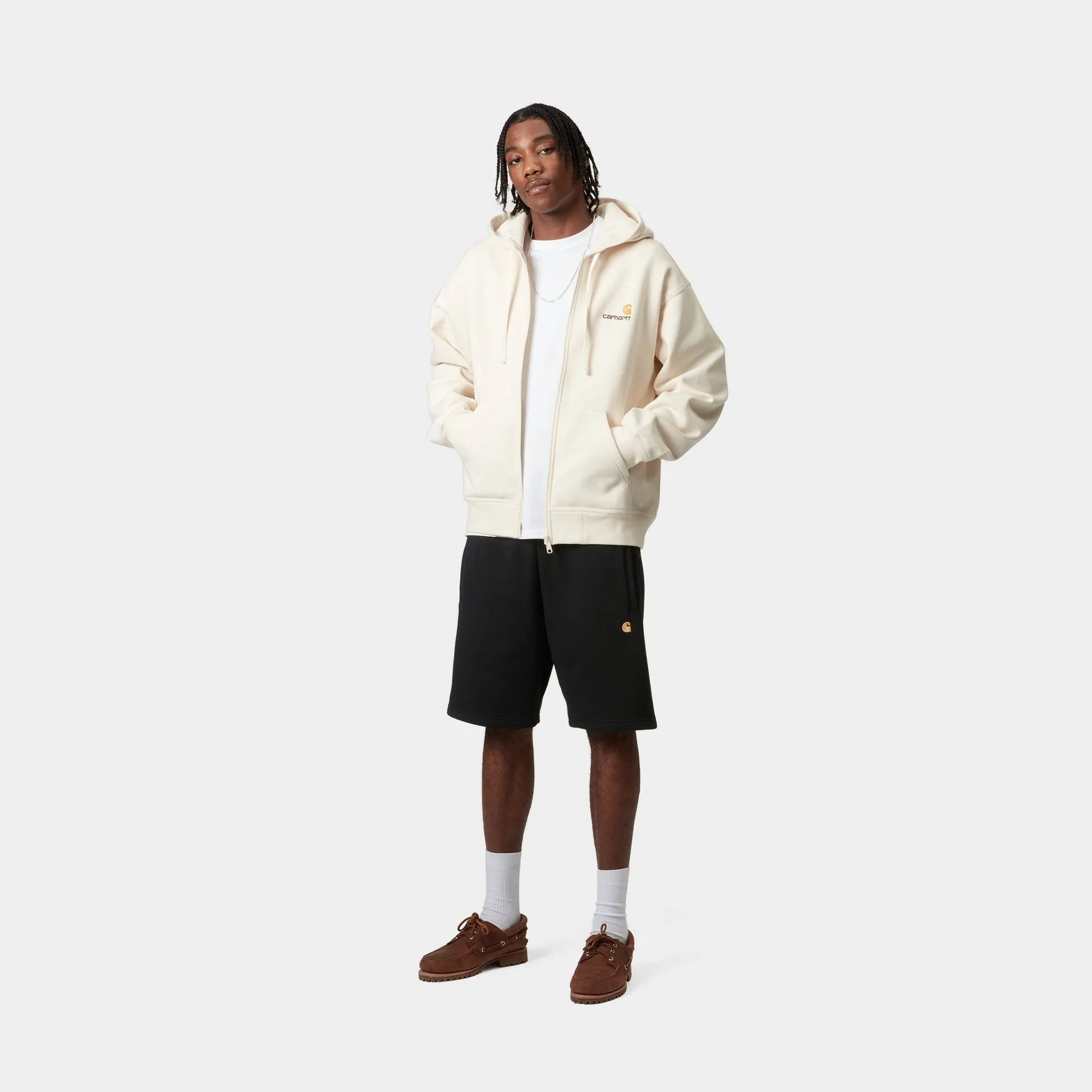 Chase Sweat Short | Black Carhartt WIP
