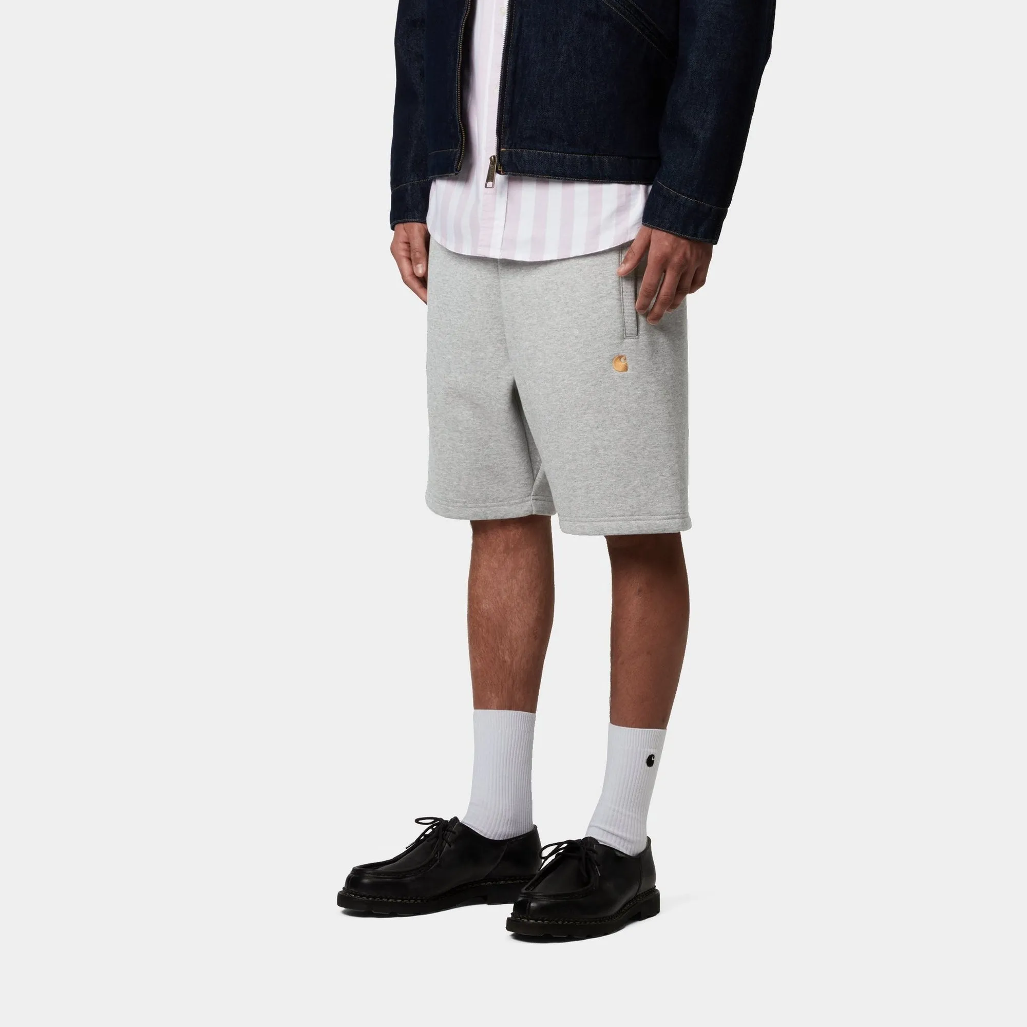 Chase Sweat Short | Grey Heather Carhartt WIP