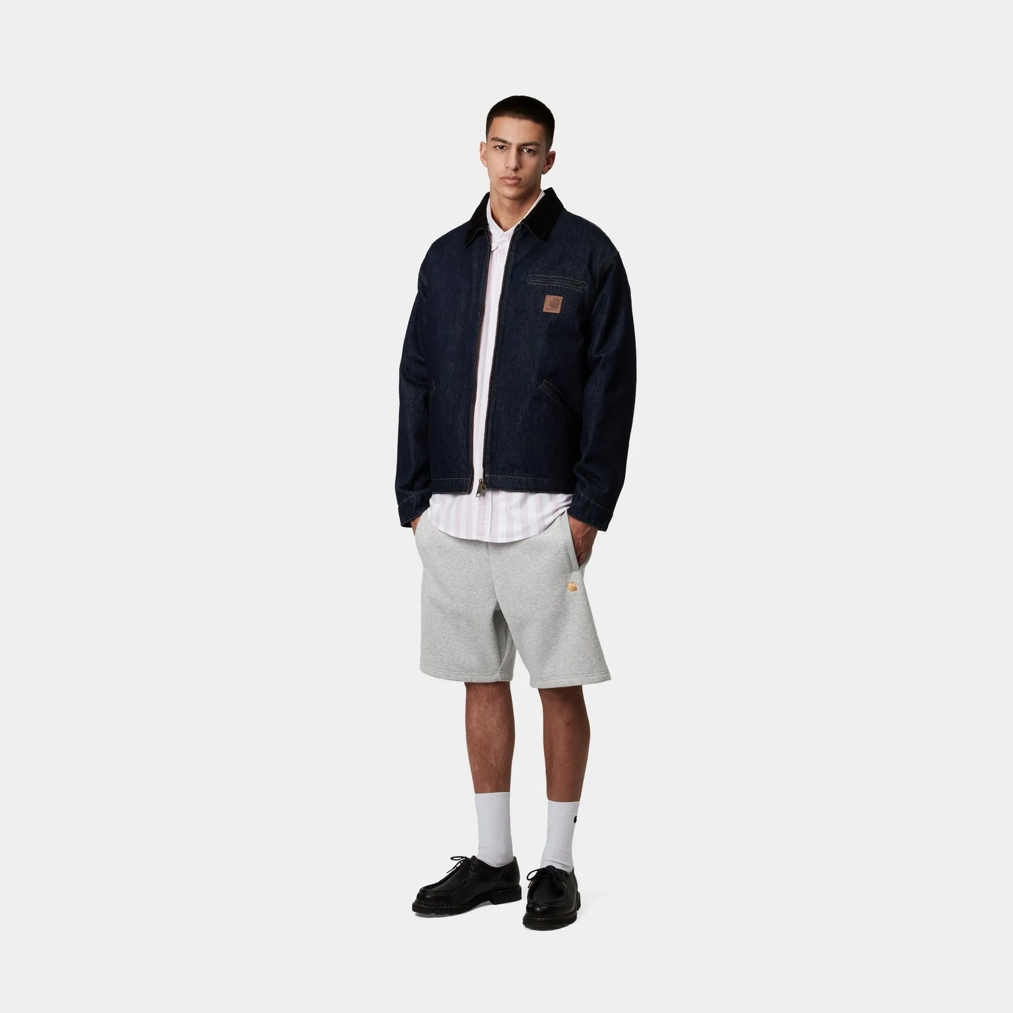 Chase Sweat Short | Grey Heather Carhartt WIP