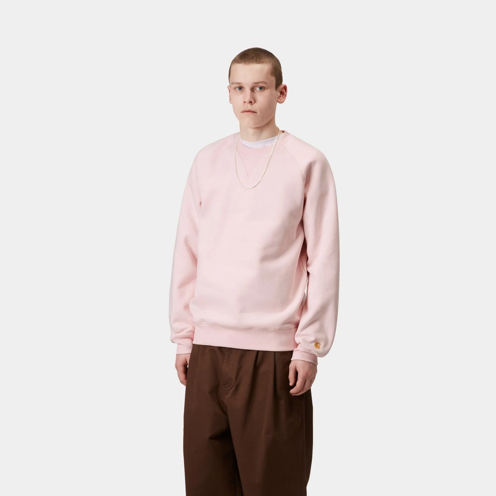Chase Sweatshirt | Air Pink Carhartt WIP