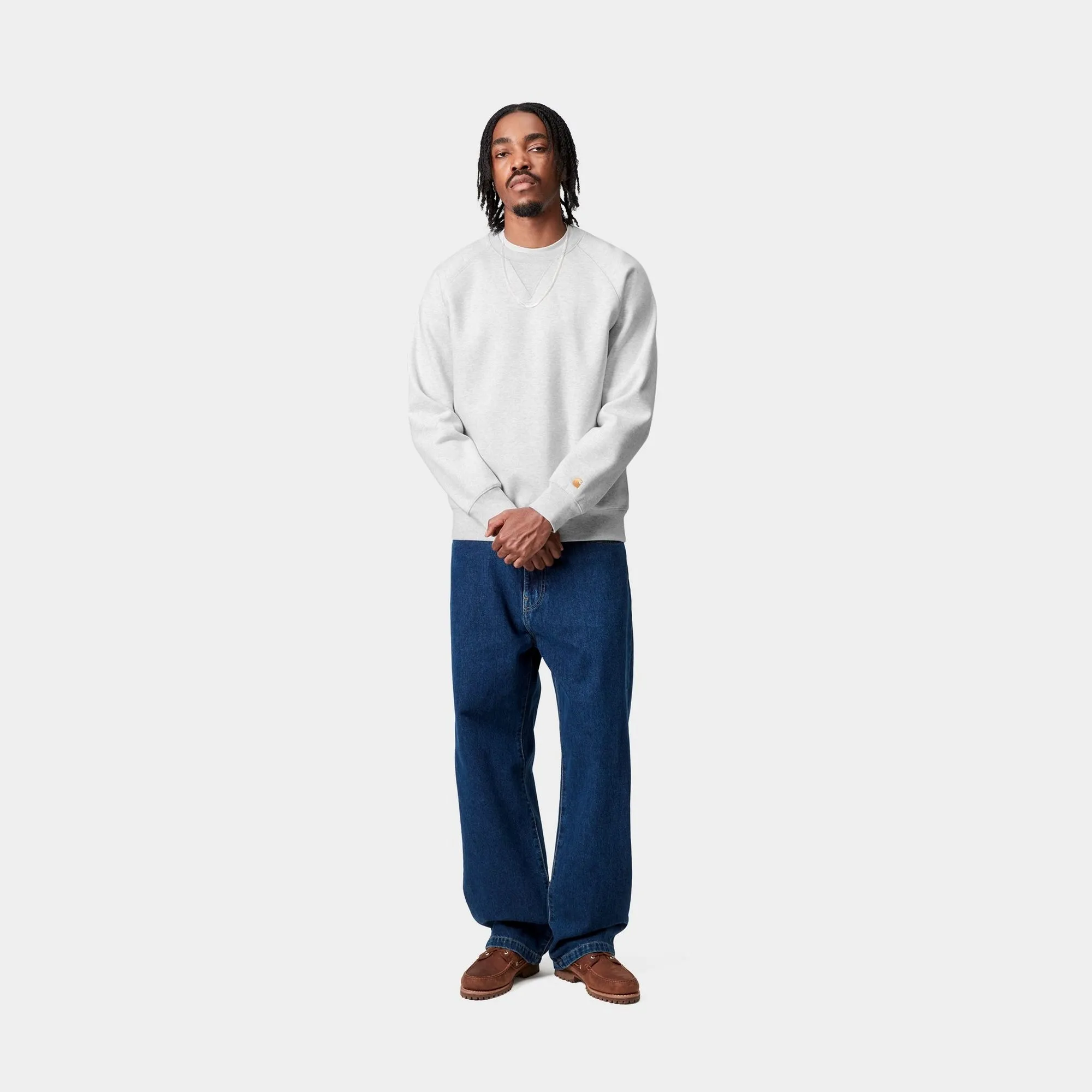 Chase Sweatshirt | Ash Heather Carhartt WIP