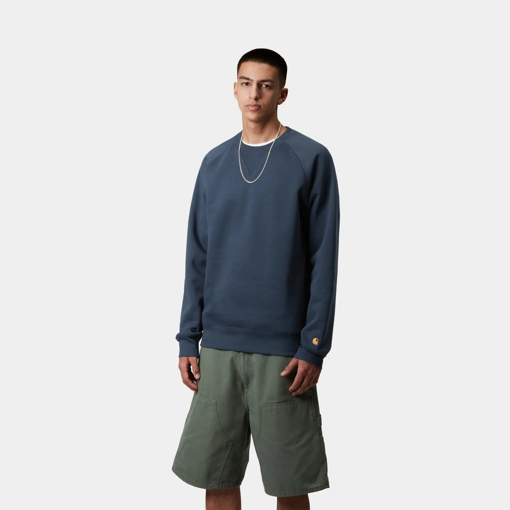 Chase Sweatshirt | Dusky Blue Carhartt WIP