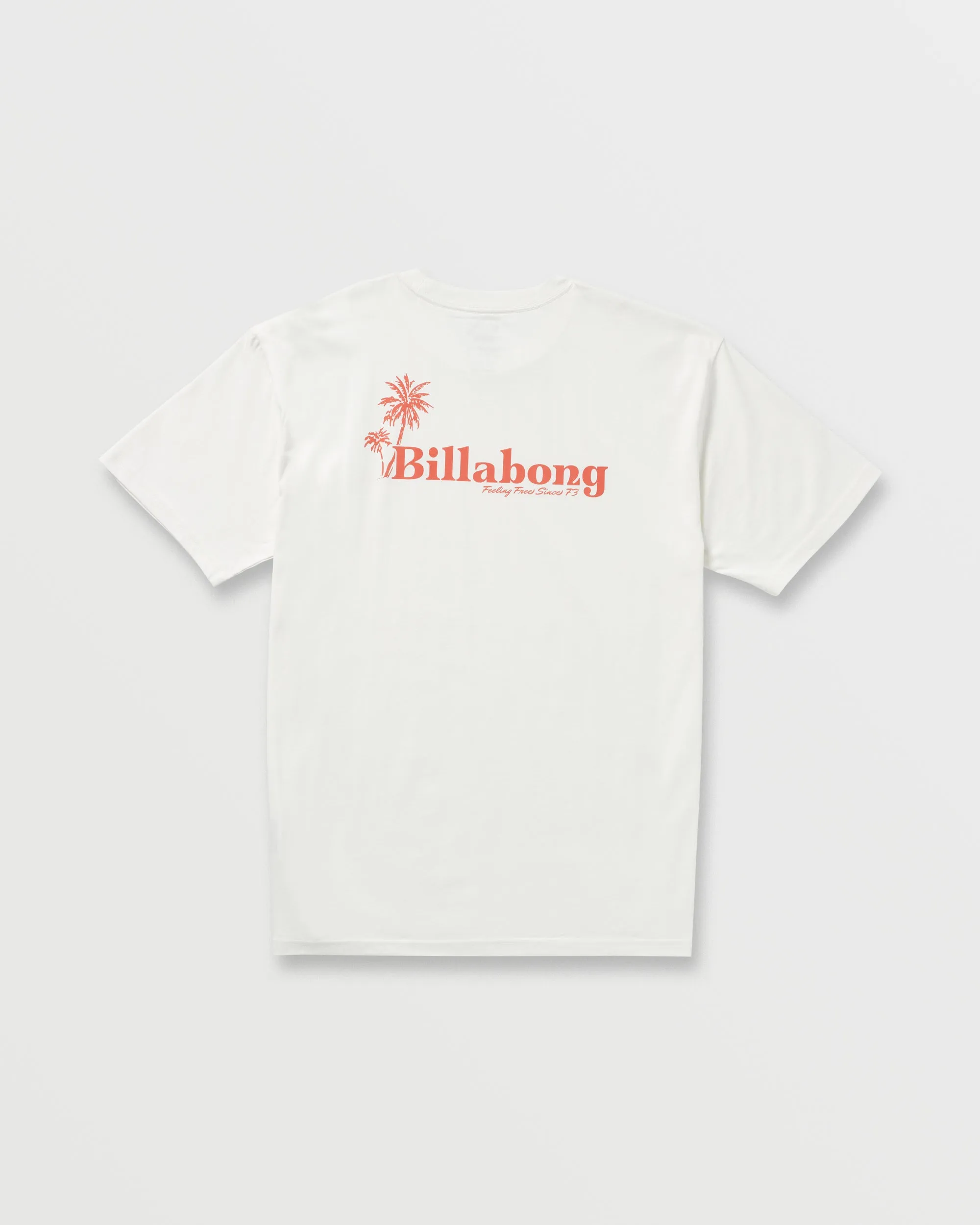Checking In Regular Tee - Off White Billabong