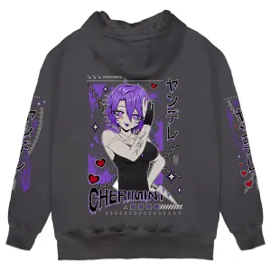 Cherimint "Knives Out" Hoodie - Charcoal