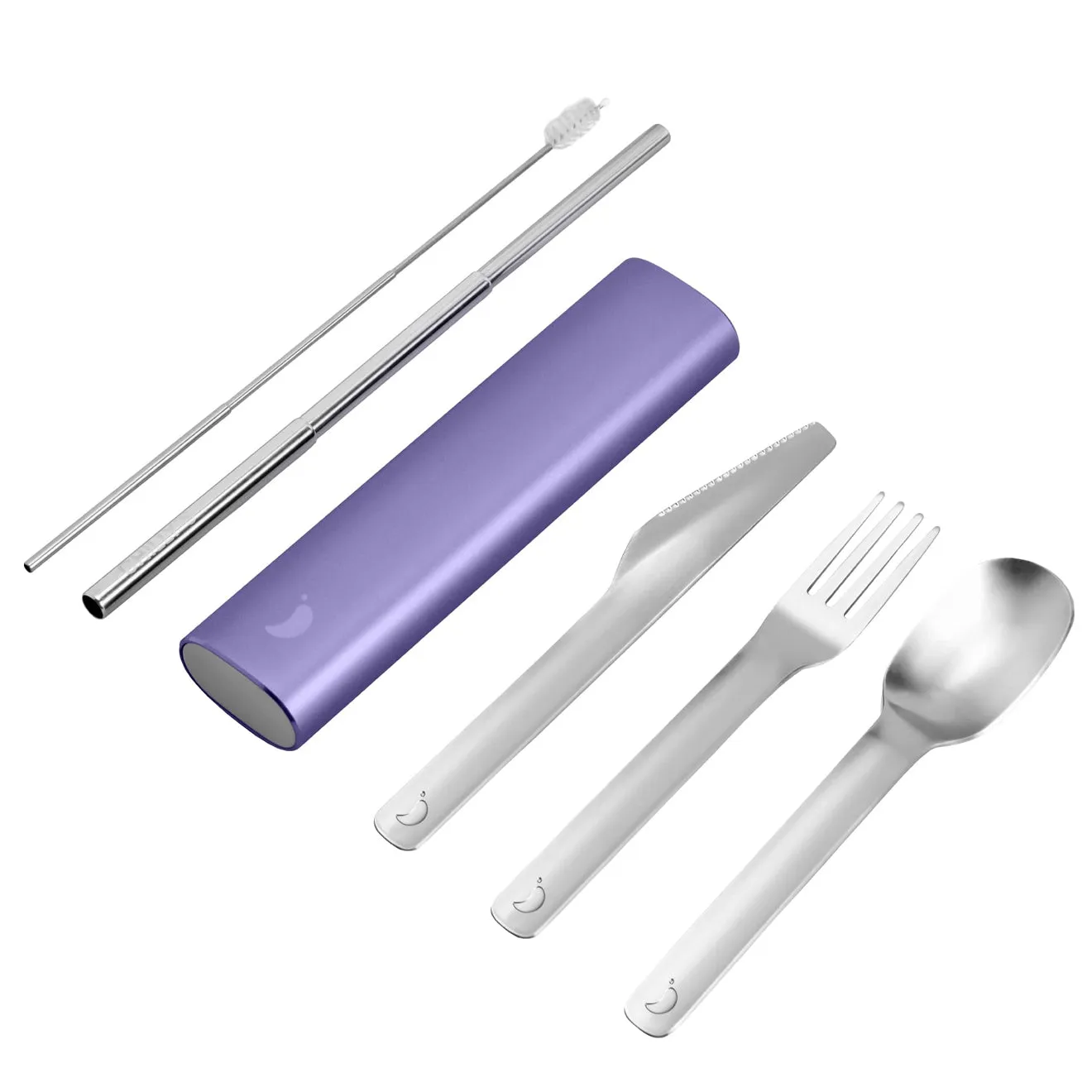Chillys Cutlery Set Matte Metallic Lavender