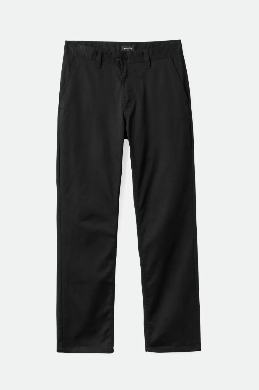 Choice Chino Regular Pant - Black Brixton
