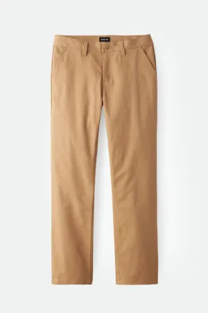 Choice Chino Regular Pant - Khaki Brixton