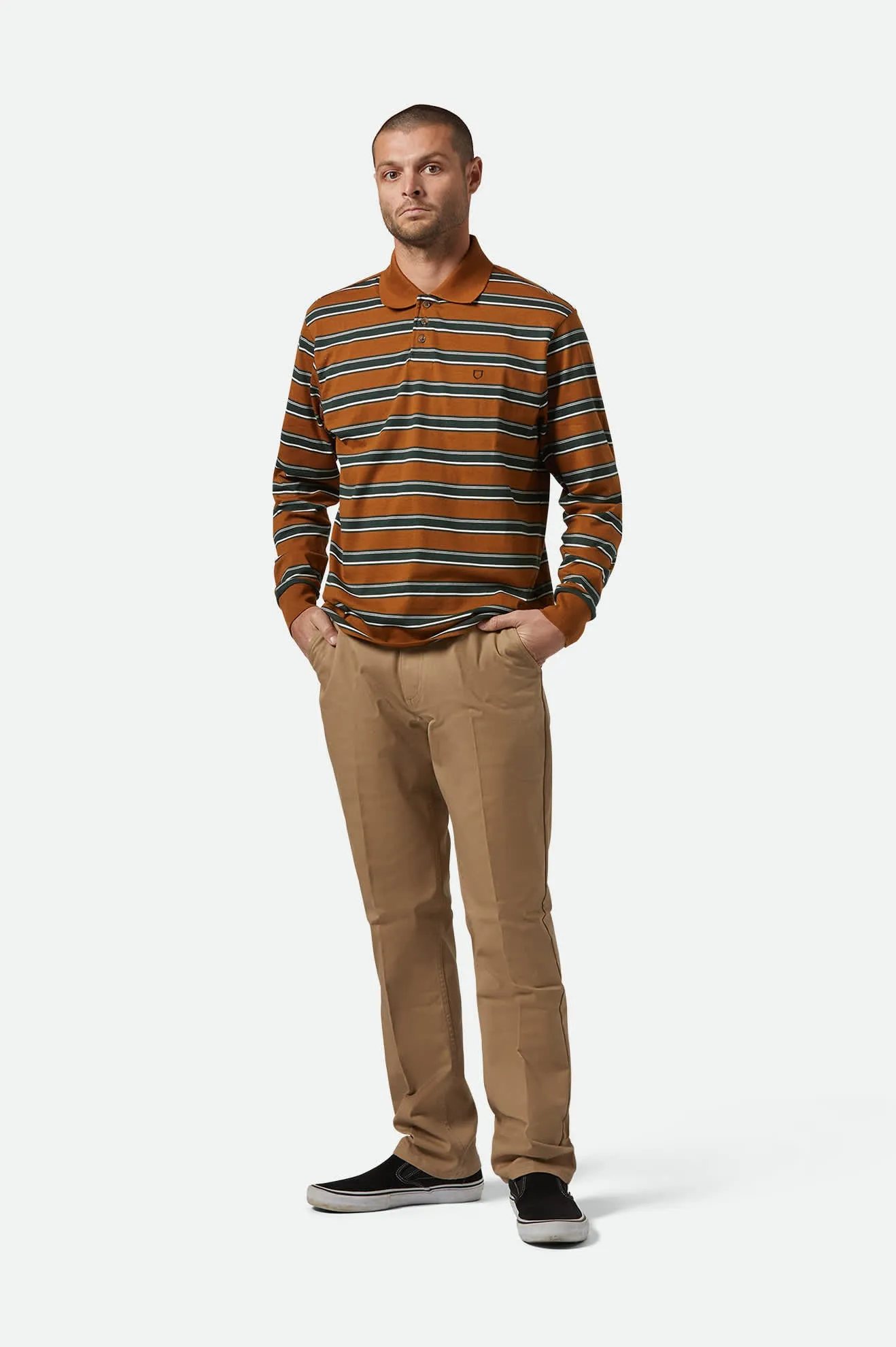 Choice Chino Regular Pant - Khaki Brixton