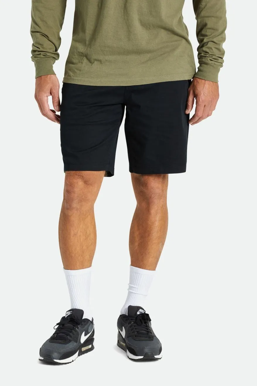 Choice Chino Short 9" - Black Brixton