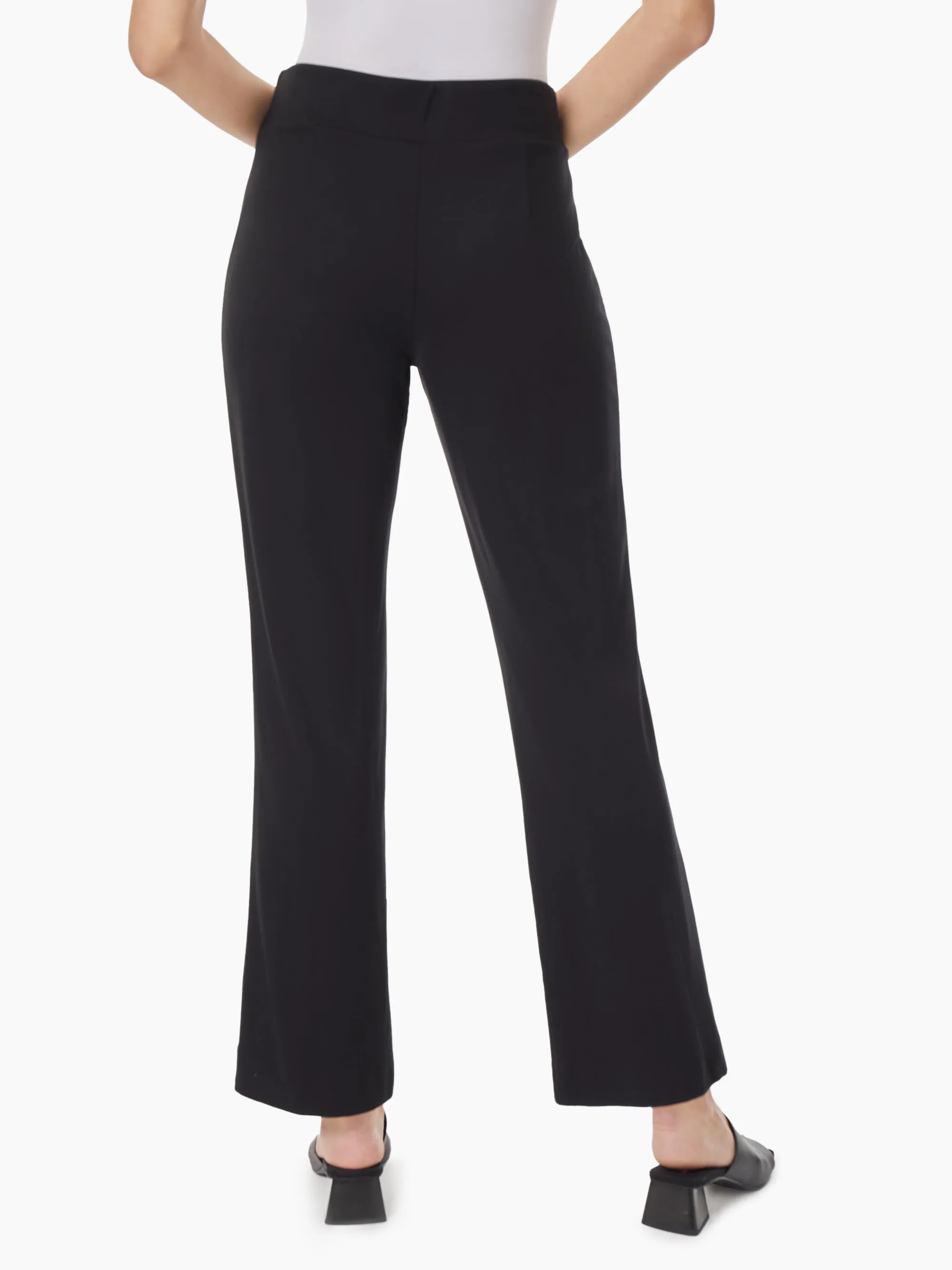 Classic Fit Pull On Pintuck Trousers
